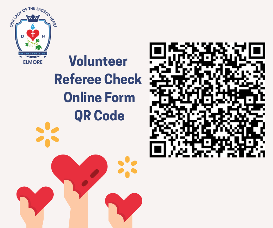 OLSH Volunteer Referee Check QR Code